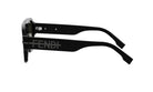 A pair of black sunglasses with the Fendi logo on the frame.
