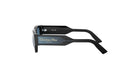A pair of black sunglasses with the Christian Dior logo visible on the frame.