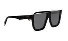 A pair of black Fendi sunglasses with a sleek, modern design.