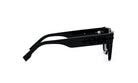 A pair of black Fendi sunglasses against a white background.