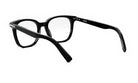 A pair of black-framed glasses with a sleek, modern design.