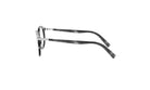 A pair of black-framed glasses with a sleek, modern design.