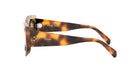 A pair of sunglasses with a tortoiseshell frame and the Celine logo on the temples.