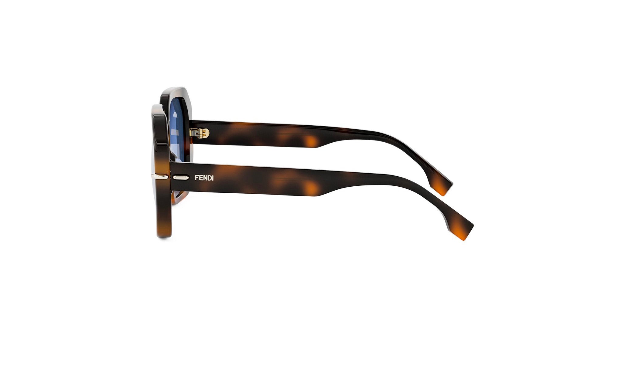 A pair of sunglasses with a dark frame and dark lenses.