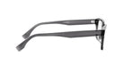 A pair of black-framed glasses with a sleek, modern design.