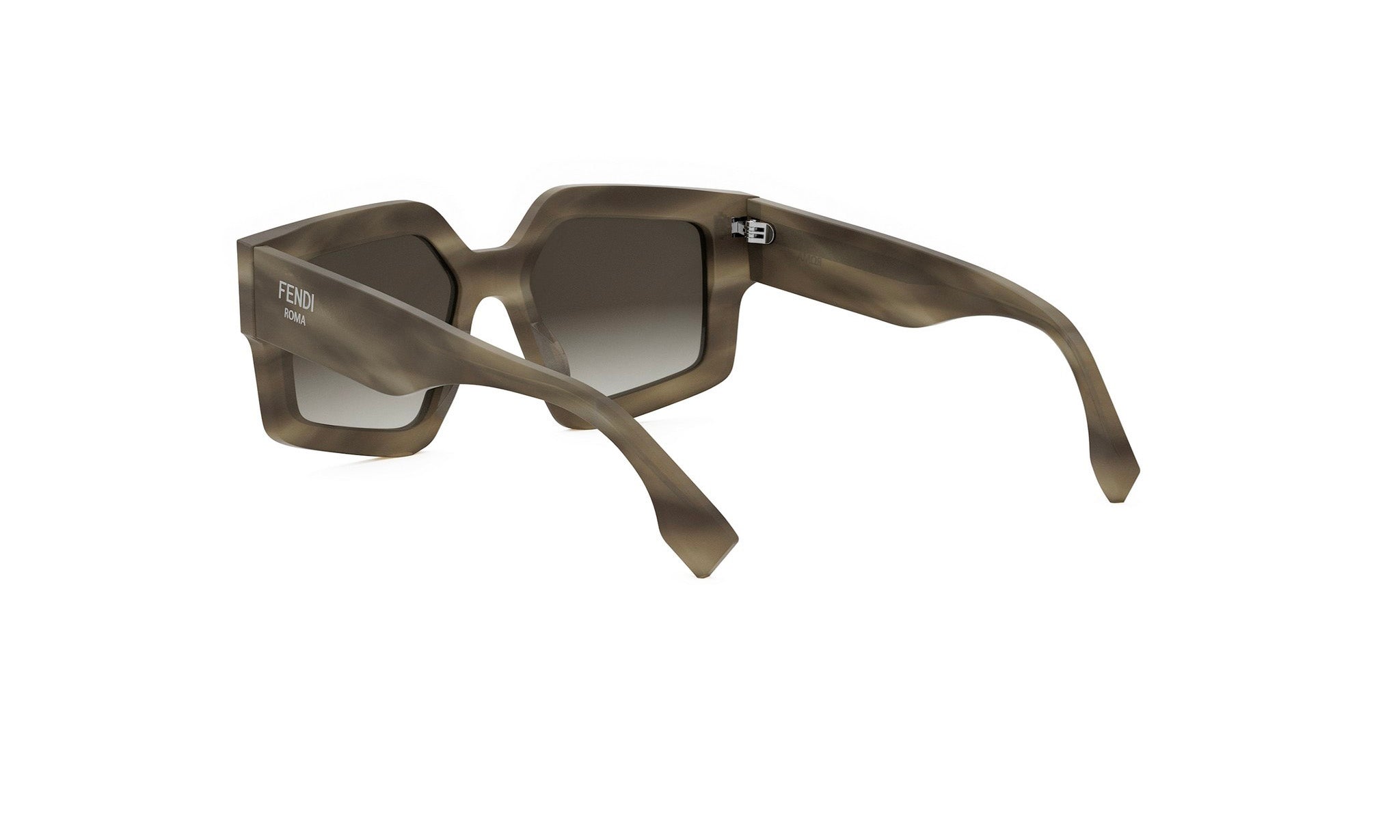 A pair of sunglasses with a dark frame and dark lenses.