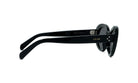 A pair of black sunglasses with the Celine brand name visible on the frame.
