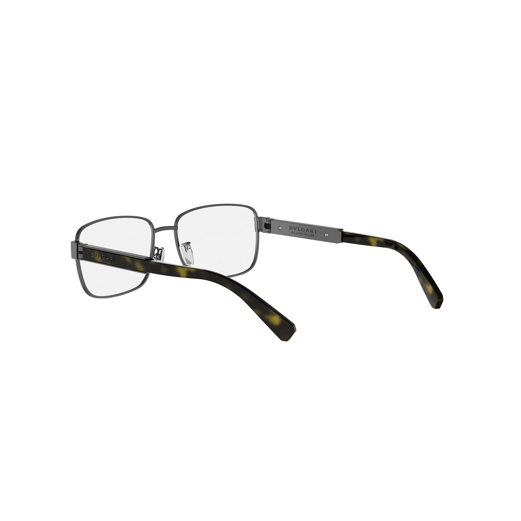 BVLGARI ALUMINIUM RECTANGULAR EYEGLASSES - Jorge Oculista