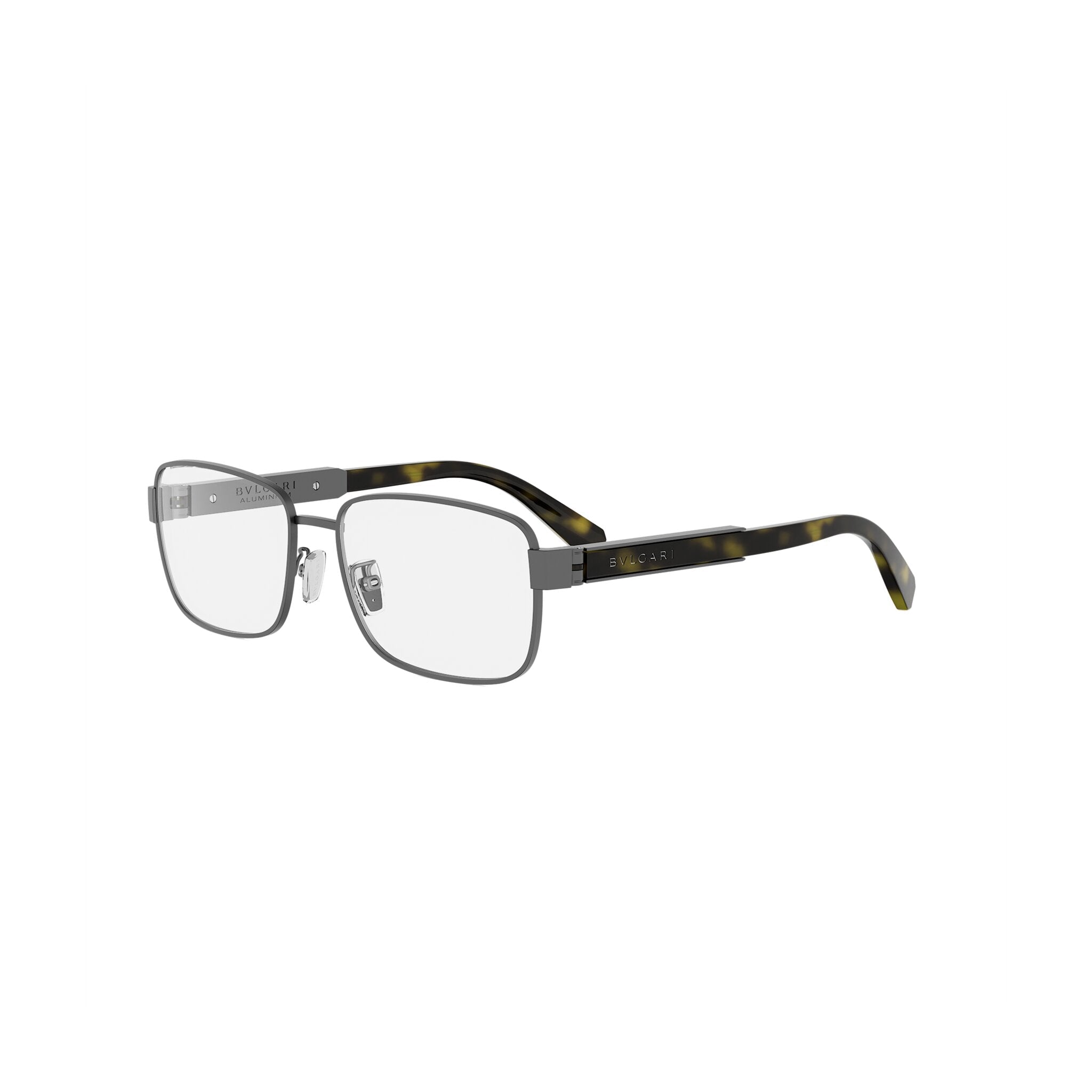BVLGARI ALUMINIUM RECTANGULAR EYEGLASSES - Jorge Oculista