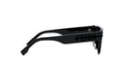 A pair of black Fendi sunglasses with the brand name printed on the frame.