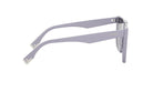 A pair of gray sunglasses with a Fendi logo on the frame.