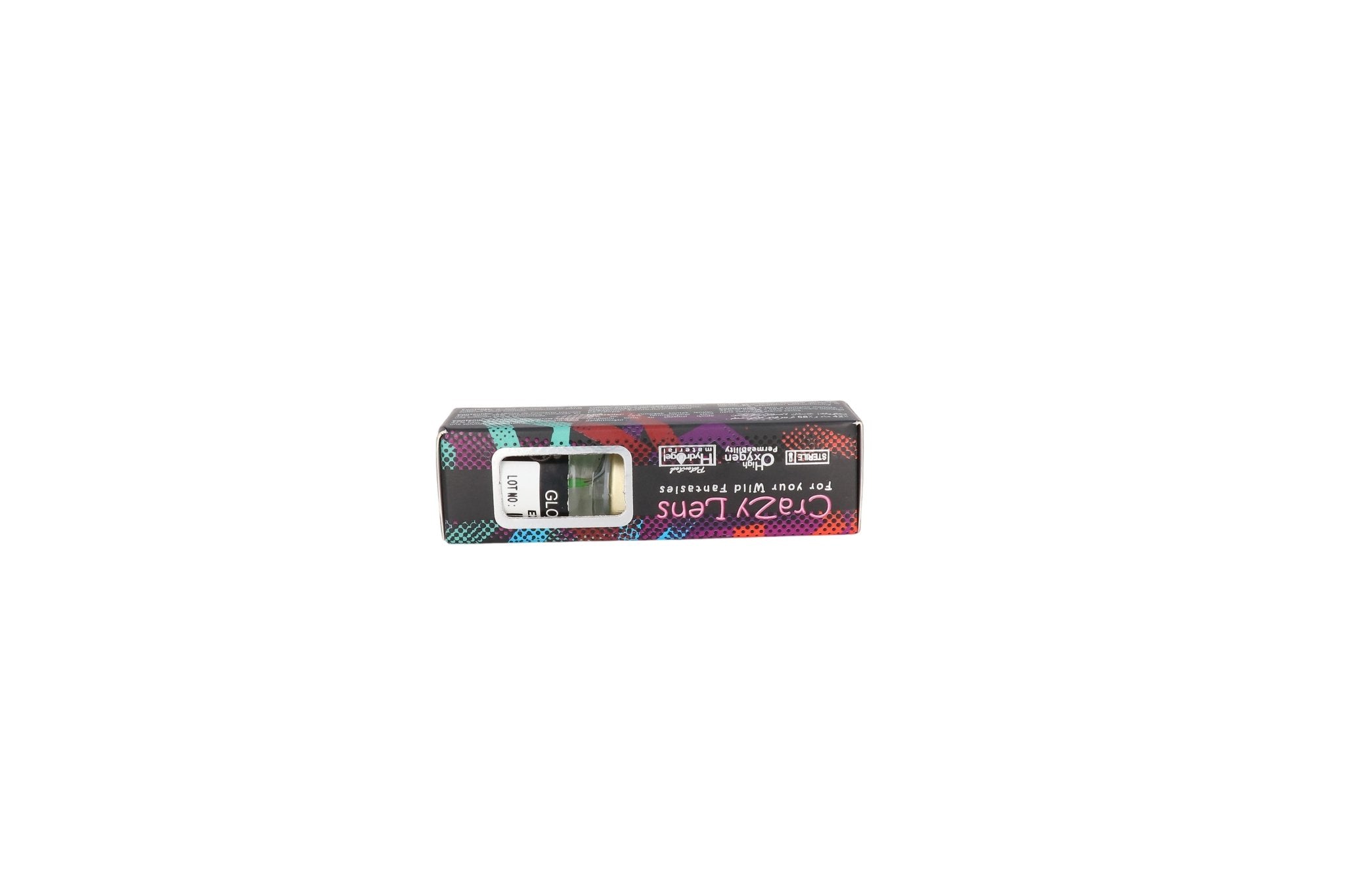 Crazy Lens Glow Green Diam:14 Raio:8.60 - Jorge Oculista