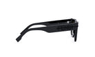 A pair of black Fendi sunglasses with the brand name prominently displayed on the frame.