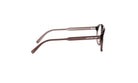 A pair of brown-framed glasses with the brand name "Christian Dior" printed on the side.