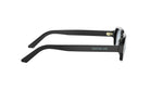A pair of black Christian Dior sunglasses with the brand name visible on the frame.