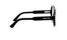 A pair of black Christian Dior sunglasses with a sleek, modern design.