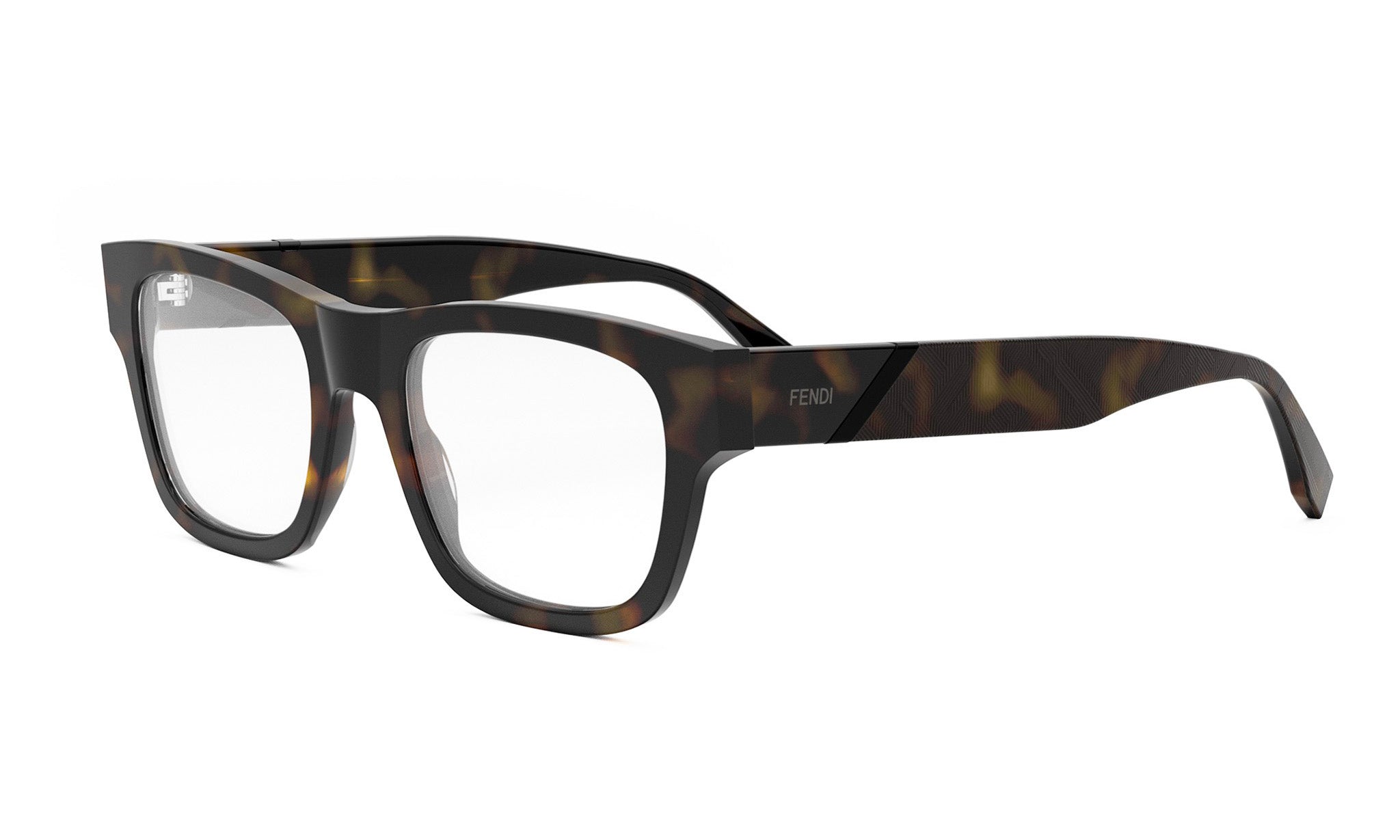 FENDI DIAGONAL RECTANGULAR EYEGLASSES - Jorge Oculista