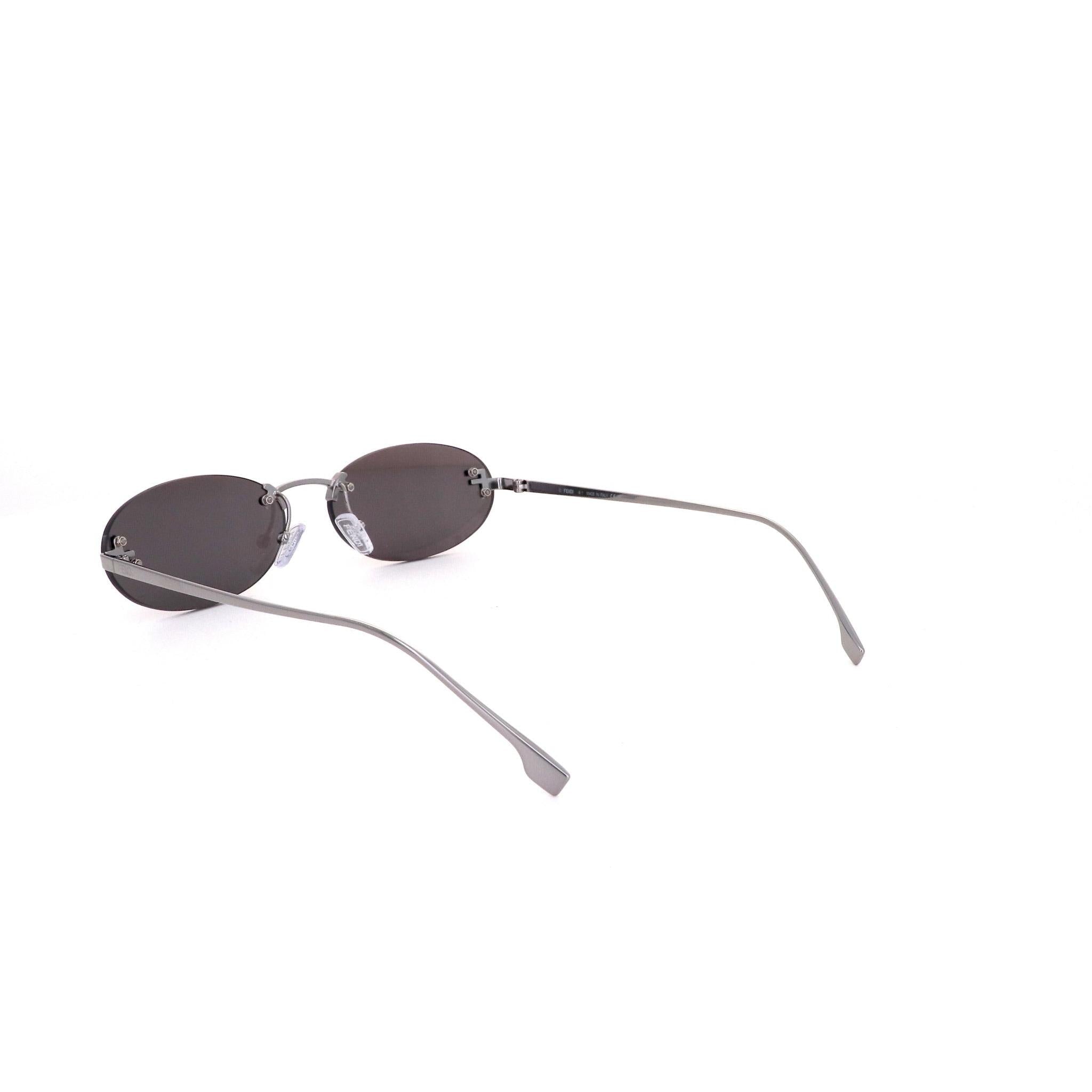 FENDI FIRST CRYSTAL OVAL SUNGLASSES - Jorge Oculista