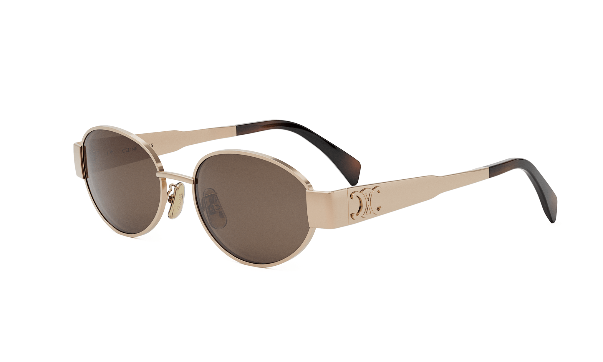 METAL TRIOMPHE OVAL SUNGLASSES - Jorge Oculista