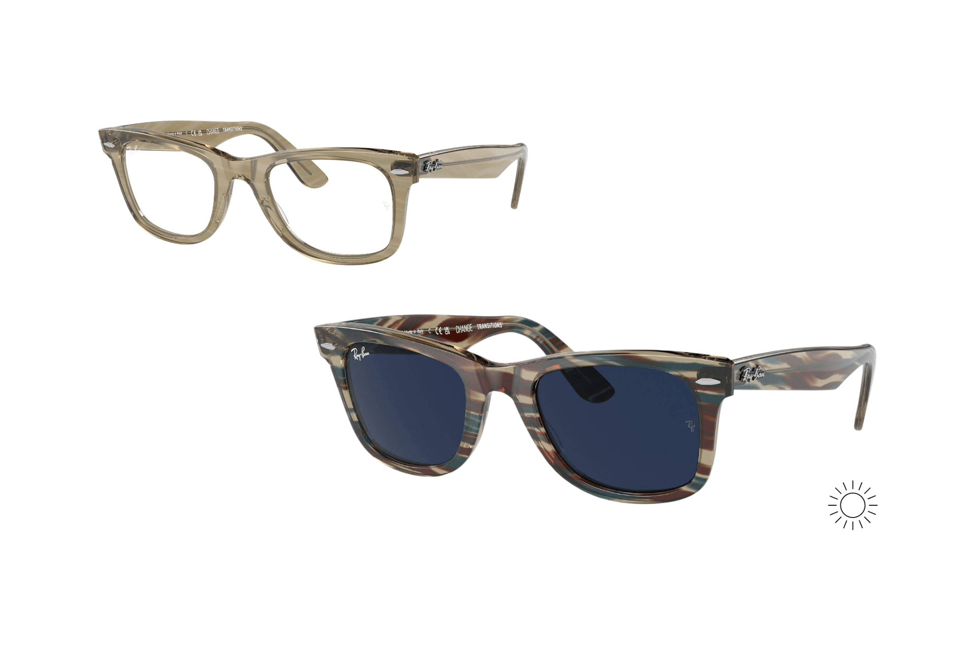 RAY - BAN RB 2140 WAYFARER CHANGE TRANSITIONS - Jorge Oculista