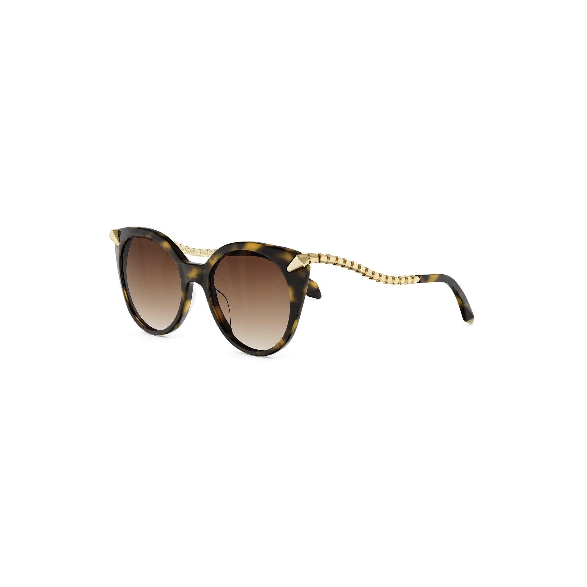SERPENTI VIPER ROUND SUNGLASSES - Jorge Oculista