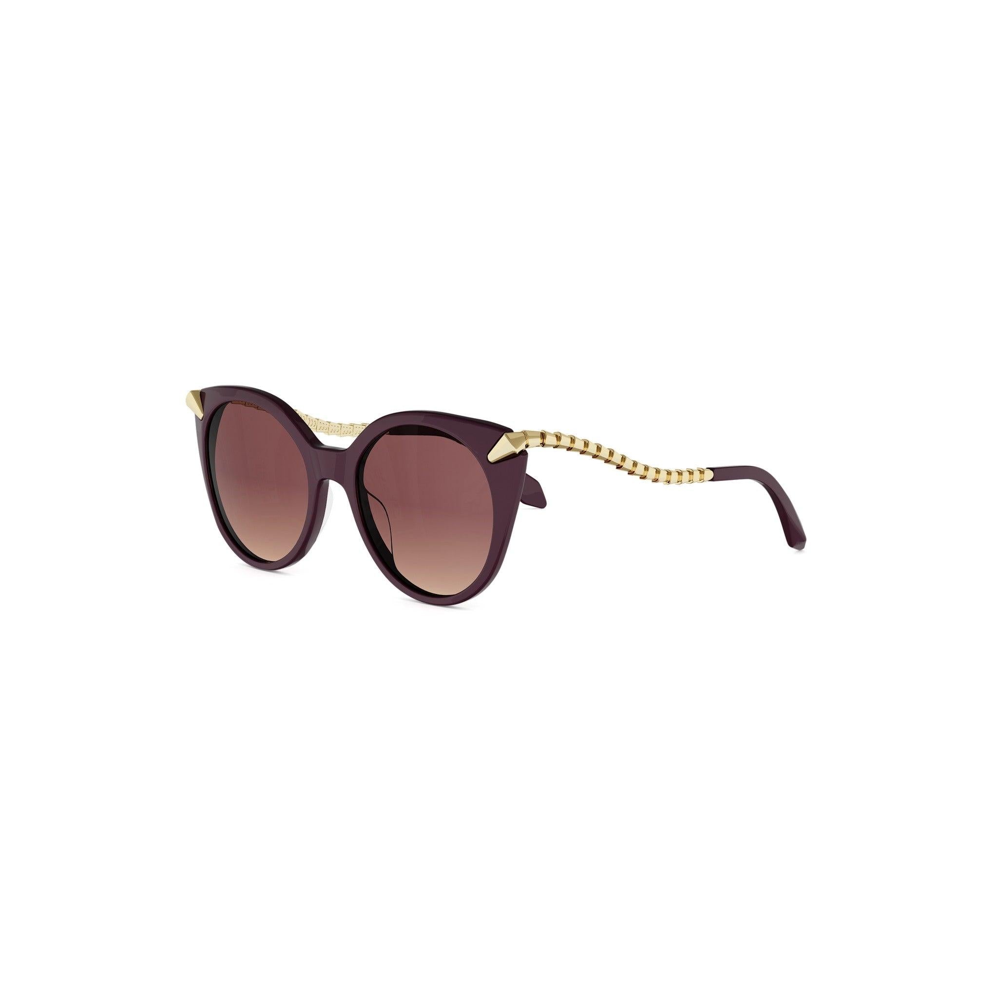 SERPENTI VIPER ROUND SUNGLASSES - Jorge Oculista
