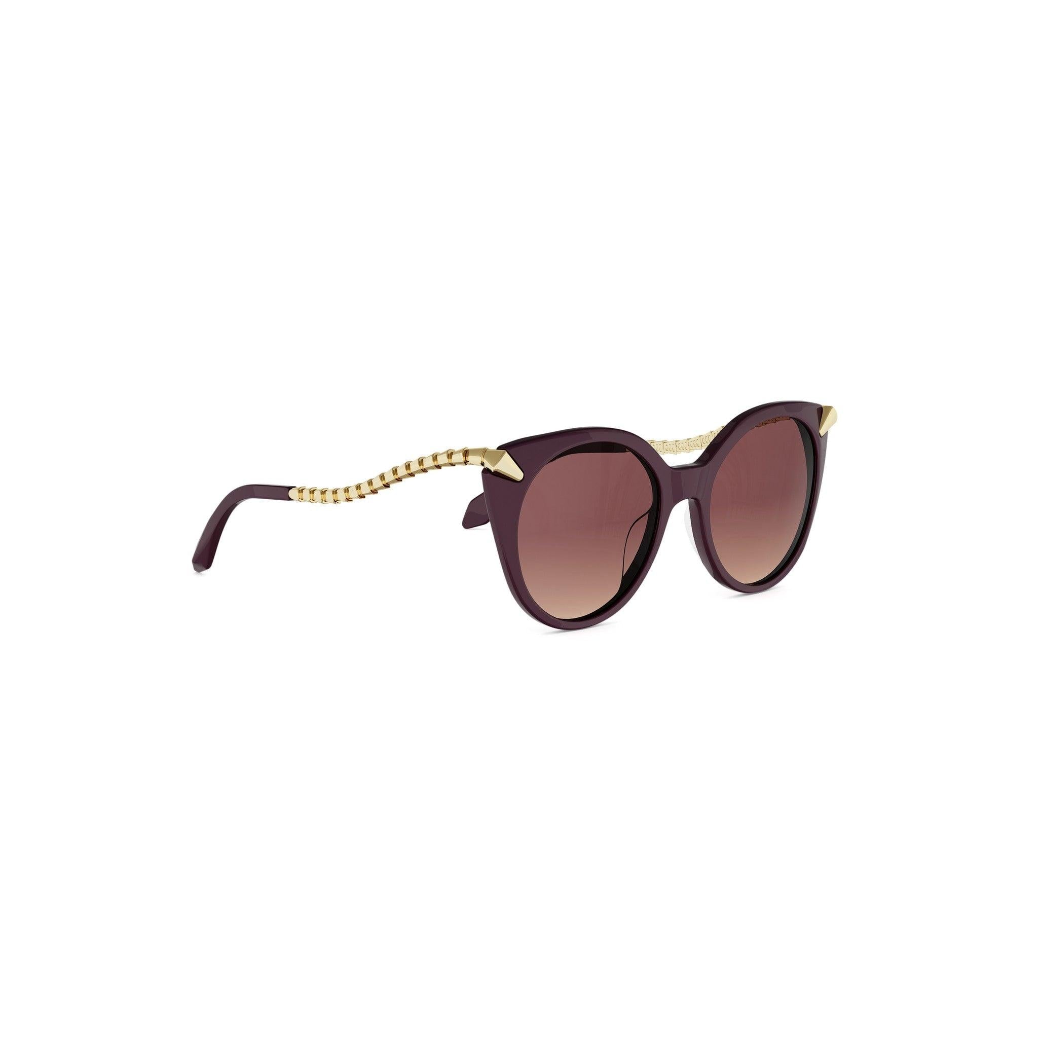 SERPENTI VIPER ROUND SUNGLASSES - Jorge Oculista