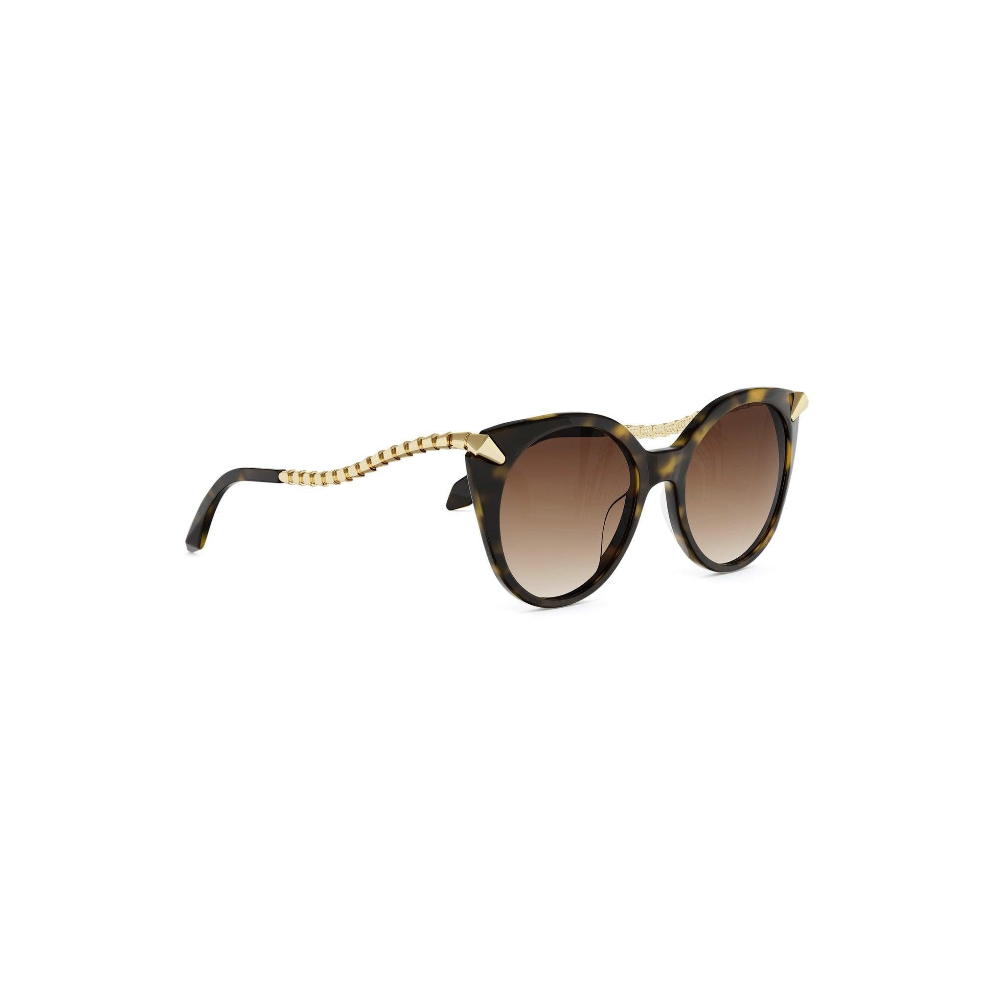 SERPENTI VIPER ROUND SUNGLASSES - Jorge Oculista