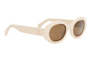 TRIOMPHE OVAL SUNGLASSES - Jorge Oculista