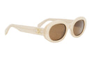TRIOMPHE OVAL SUNGLASSES - Jorge Oculista